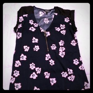 Fun floral express blouse